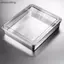 AA Thép không gỉ Tiramisu Khuôn Bánh Khay Định Hình Bánh Hộp Đựng Có Nắp Hộp Bảo Quản Bánh Hộ Gia Đình Món Tráng Miệng Dụng Cụ Nướng Bánh VN