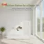 Bát đựng thức ăn cho thú cưng kép Acrylic trong suốt Lồng đựng nước thực phẩm chống rò rỉ để sử dụng tại nhà Parakeet Coatiel [VN]