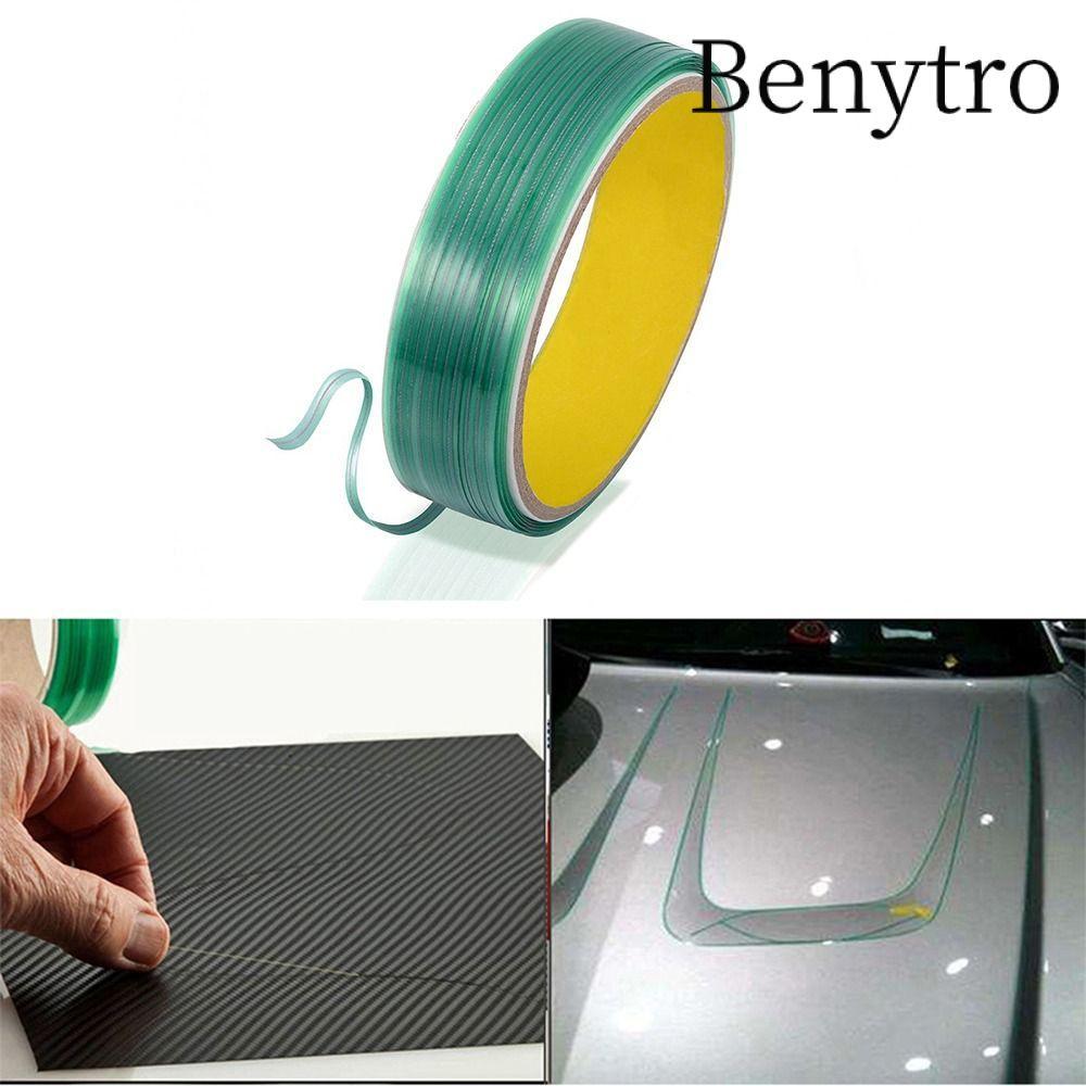 Băng keo BENYTRO, Băng cắt bọc Vinyl màu xanh lá cây, Dụng cụ cắt màng chất liệu linh hoạt đa năng 5m / 10m