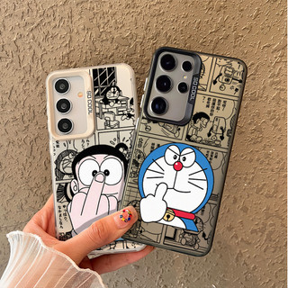 Dành Cho Samsung S26 Ultra S25 Ultra S24U S23U S22U A17 A07 A16 A06 A55 "Doramon" "Nobita Nobi" Vỏ Điện Thoại Cứng Mờ / Galaxy A12 A13 A14 A06 A05 A52 A51 Vỏ Mềm Chống Sốc
