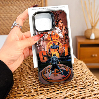 Ốp Lưng iPhone Cristiano Ronaldo No.7 Cho iPhone 17 7 8 xs xr 11 12 13 14 15 16 Pro Max Plus CR7 Ốp lưng TPU mềm