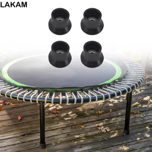 LAKAM 4 Mũ Chân Trampoline, Thảm Chân Bếp Gas Chống Mài Mòn Thay Thế, Cốc Hút Di Động Im Lặng Đa Năng Nhảy Giường Chân Cho Bếp Gas Và Trampolines