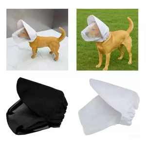 Top Muỗi Ngăn Ngừa Phục Hồi Thú Cưng Mũ Trùm Đầu Thoáng Khí Chống Nhai Chó Với Côn Trùng Bảo Vệ Công Nghệ Ngoài Trời