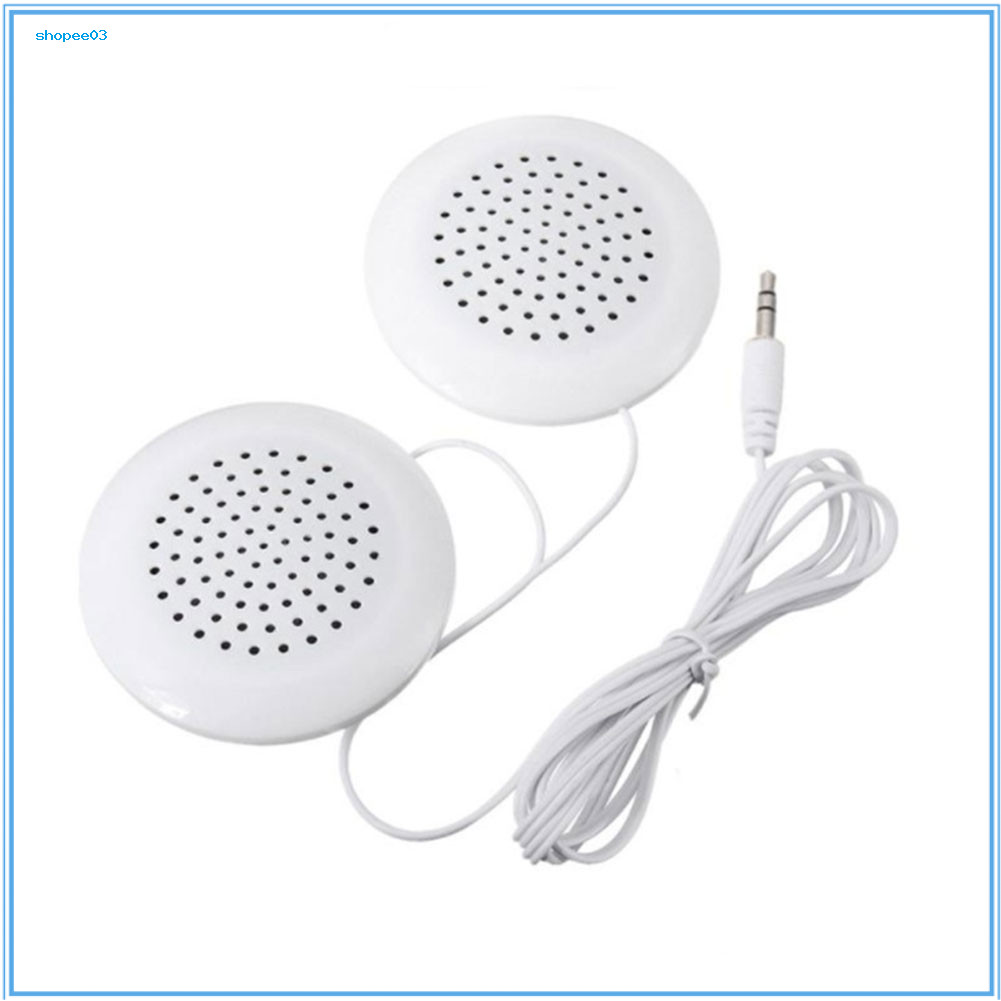 [Ky] Loa kép đa năng 35mm MP3 MP4 Điện thoại di động Gối nhạc Phụ kiện máy nghe nhạc