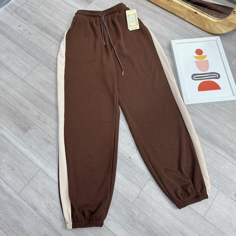 Quần Jogger Bigsize Nữ–Ống Rộng Ulzzang, Vải Dày Mềm Mịn, Thời Trang Dạo Phố QSSUON