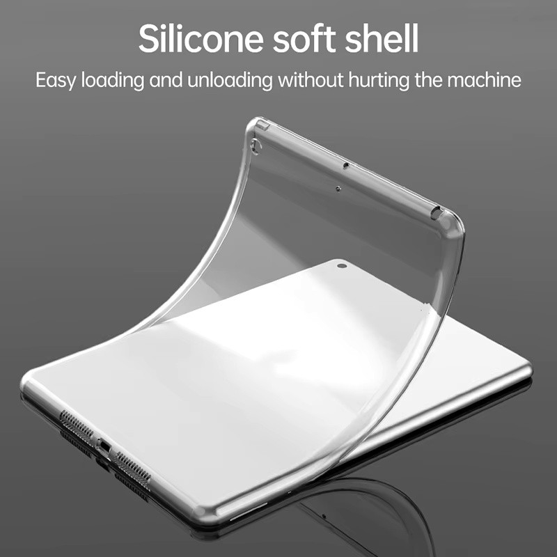 Ốp Lưng Mềm Trong Suốt Cho iPad 11th A16 Air 11 "M2 / M3 10th 10.9inch mini 6 8.3" 7 8 9 10.2 "Air 4 / 5 / 6 10.9" iPad Air 3 10.5 "iPad Air 9.7 '' iPad Pro 11