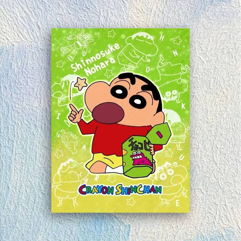 Anime Dễ Thương Crayon Shin-chan Tranh Nghệ Thuật Trang Trí Nhà poster Phòng Khách Tường Nghệ Thuật Trang Trí Phòng Quà Tặng