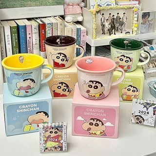Crayon Shin-Chan Cân Cốc Gốm Nước Cô Gái Dễ Thương Cà Phê Cốc Cặp Đôi Quà Tặng Sinh Nhật Hộ Gia Đình PHJK
