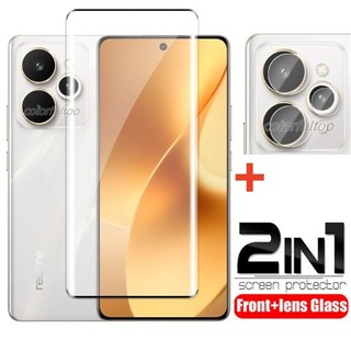 Kính Cường Lực 2 TRONG 1 Cho Realme 15 Pro Plus 15Pro + 15T Realme15Pro 4G 5G 3D Cong Mặt Trước Bảo Vệ Màn Hình Mặt Sau Camera Bảo Vệ Ống Kính Phim Cho Realme 15 2025