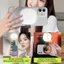 Gương selfie điện thoại di động YRBWD, Đèn lấp đầy Mini từ tính hai màu, Đèn lấp đầy selfie có thể điều chỉnh đa chức năng có thể đảo ngược di động