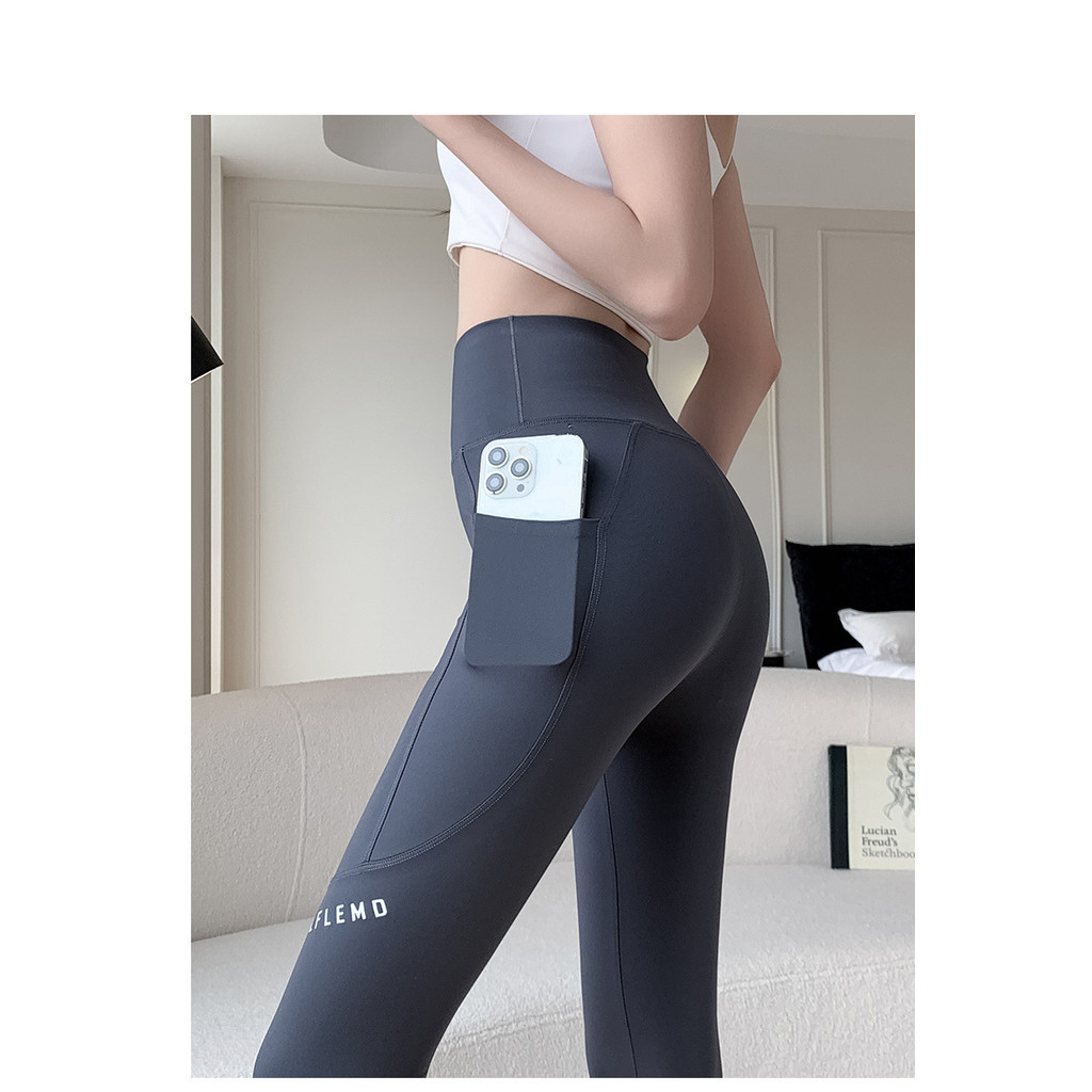 Quần Legging Nữ Có Túi Đựng - Quần Sharksuit Mặc Ngoài Hè Mỏng Nhẹ Cạp Cao Nịt Bụng Nâng Mông - Quần Yoga, Đạp Xe, Thể Thao, Bảo Mẫu