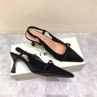 Gót Bích Nhọn Tag Đá Nhỏ Hàng Nhập QC Fullbox Mieo Shoes G1427 G1428 G1429