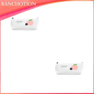 2 / 3 / 5 Trái Cây In Dây Kéo Túi Đựng Bút Học Sinh Hộp Đựng Văn Phòng Phẩm Vật Dụng Văn Phòng