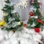 Chăn tuyết nhân tạo lông tơ 300cm cho cây thông Noel, Thảm tuyết sợi thân thiện với da, Tấm che tuyết trang trí tiệc mùa đông có thể tái sử dụng