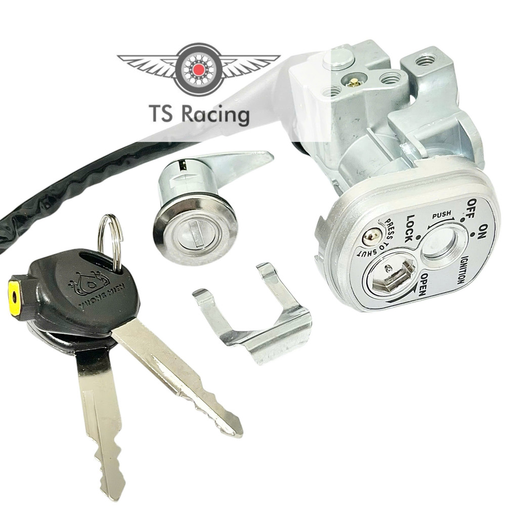 Bộ ổ khoá trước sau wave rsx 110 vương niệm