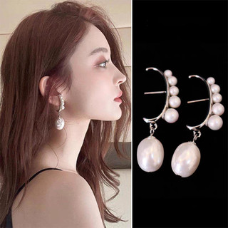 Trang sức bông tai ngọc trai thanh lịch, sang trọng