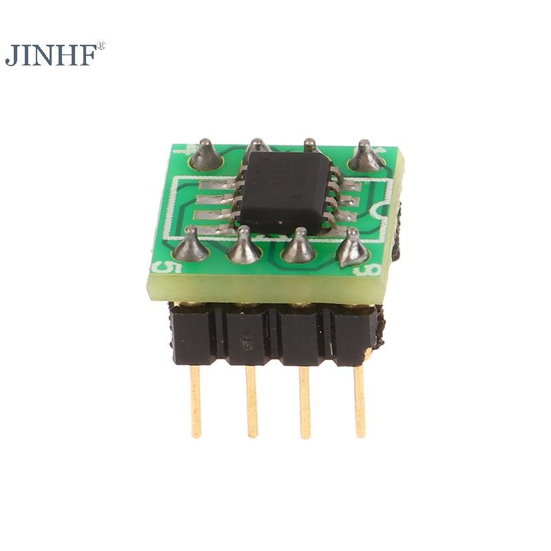 JINHF OPA1612AIDR OPA1612A Bộ khuếch đại hoạt động âm thanh Chip SOP8 sang DIP8 OPA2604 U Dual Amp HOT