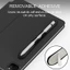 Khe cắm bút cảm ứng máy tính bảng GILL, Hộp đựng bút chì silicon tự dính, Kẹp bút màu trơn chống mất đa chức năng cho bút chì thế hệ 1 / 2