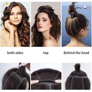 Kẹp Tóc Vô Hình Nối Dài 10/20/30cm - Giả Tóc Tấm