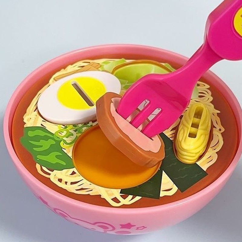 [H & L] 1 / 2 / 3 BỘ - Bộ đồ ăn giả vờ giáo dục - Kem Ramen Sushi mô phỏng Nhật Bản, phát triển kỹ năng vận động sáng tạo cho trẻ từ 6 tuổi trở lên