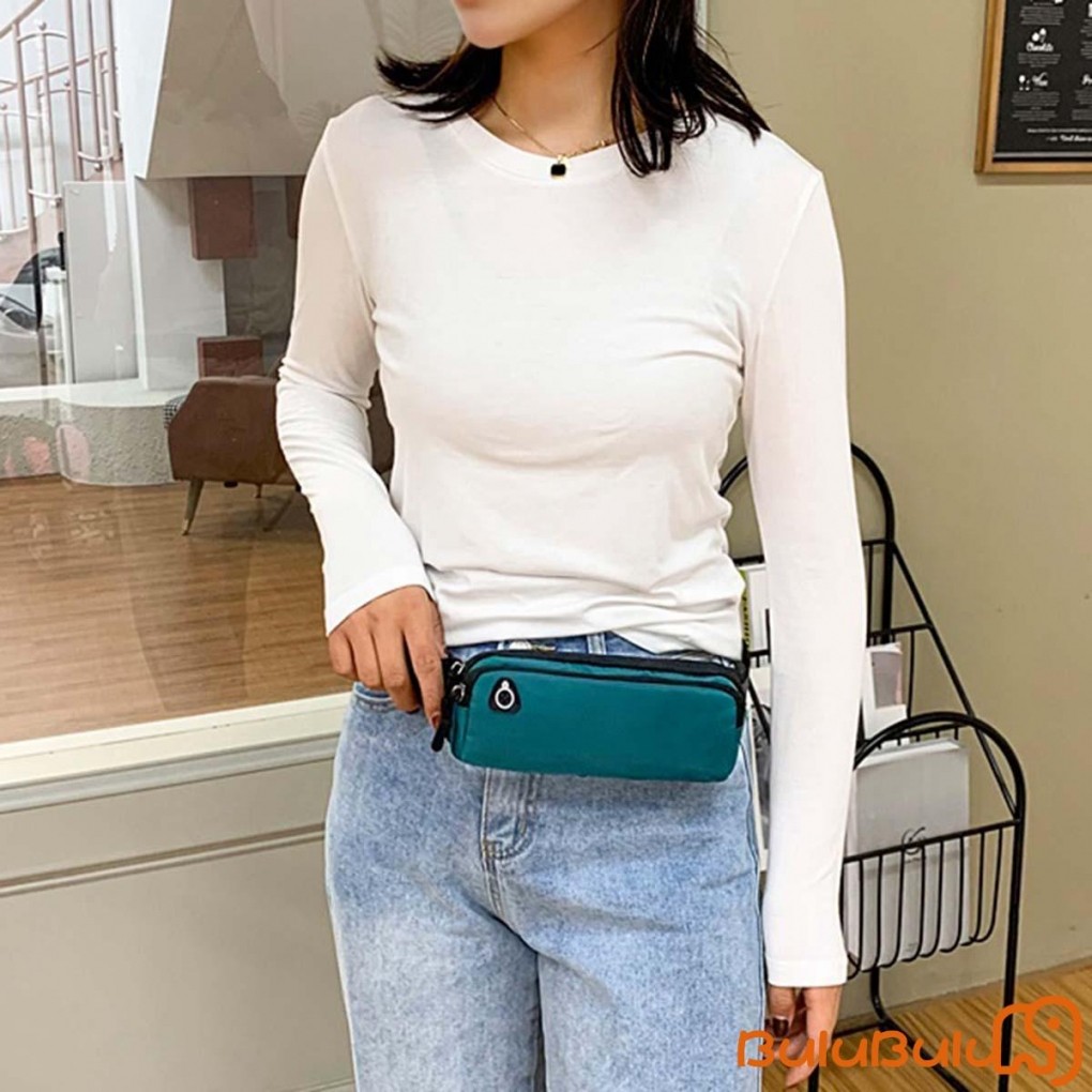 Chạy bộ ngoài trời Túi thắt lưng thể thao Túi thắt lưng chống nước nhẹ cho nam nữ Thể dục Du lịch Hoạt động ngoài trời