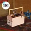Gamchiano Nhà Búp Bê Hộp Dụng Cụ Nhà Búp Bê Trang Trí Trẻ Em Bằng Gỗ Mô Phỏng DIY Giả Vờ Chơi Đồ Chơi Đồ Trang Trí Mini Phụ Kiện Nhà Búp Bê