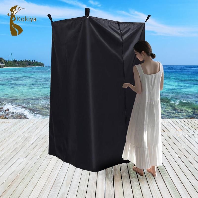 Rèm và lều riêng tư tiện lợi để lắp đặt dễ dàng, phù hợp cho nữ khi đi biển ngoài trời hoặc sử dụng làm bộ phận thay đồ di động trên thuyền.