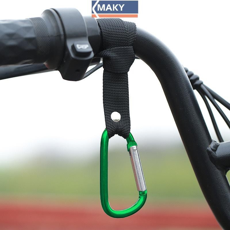 Onetimingcool 1/2 chiếc móc treo xe tay ga điện/xe đẩy bé/xe máy hợp kim nhôm D-hook