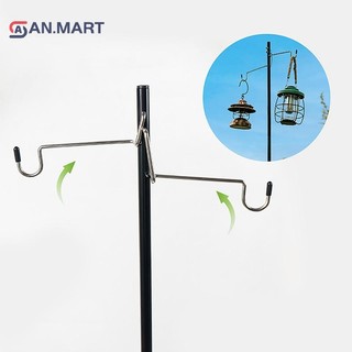 Bigdealssuper 1Pc Cắm Trại Đèn Lồng Đứng Để Bàn Có Thể Tháo Rời Đèn Lồng Móc Treo Di Động Giá Đỡ Lighg s Du Lịch Đi Bộ Đường Dài Thiết Bị Siêu