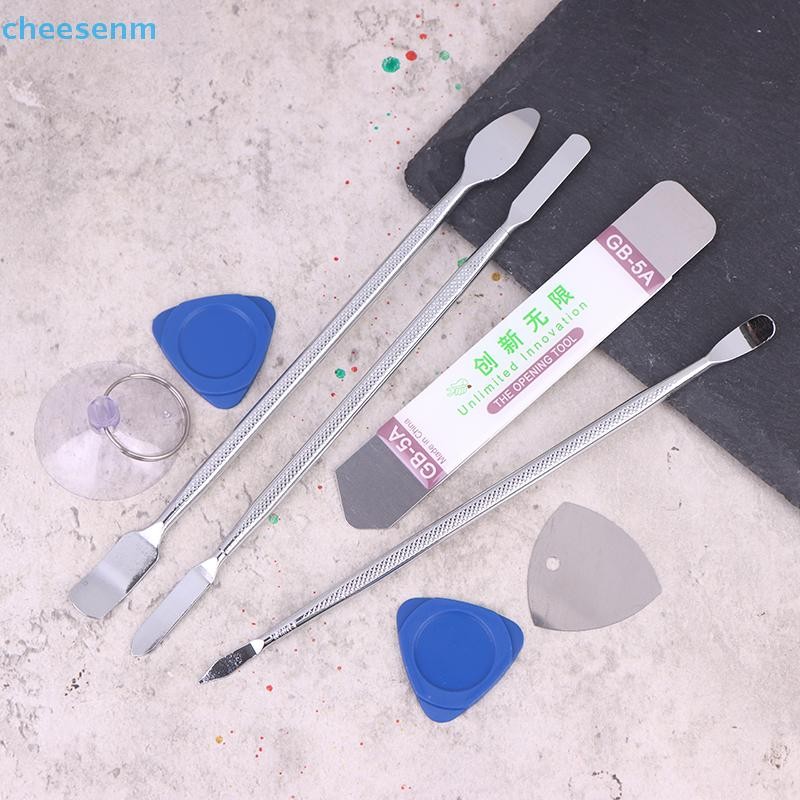 Cheenm 8 Trong 1 Kim Loại Spudger Prying Bộ Dụng Cụ Sửa Chữa Điện Thoại Di Động Mở Sửa Chữa Cho Điện Thoại Thông Minh Laptop Máy Tính Bảng Dụng Cụ Cầm Tay VN