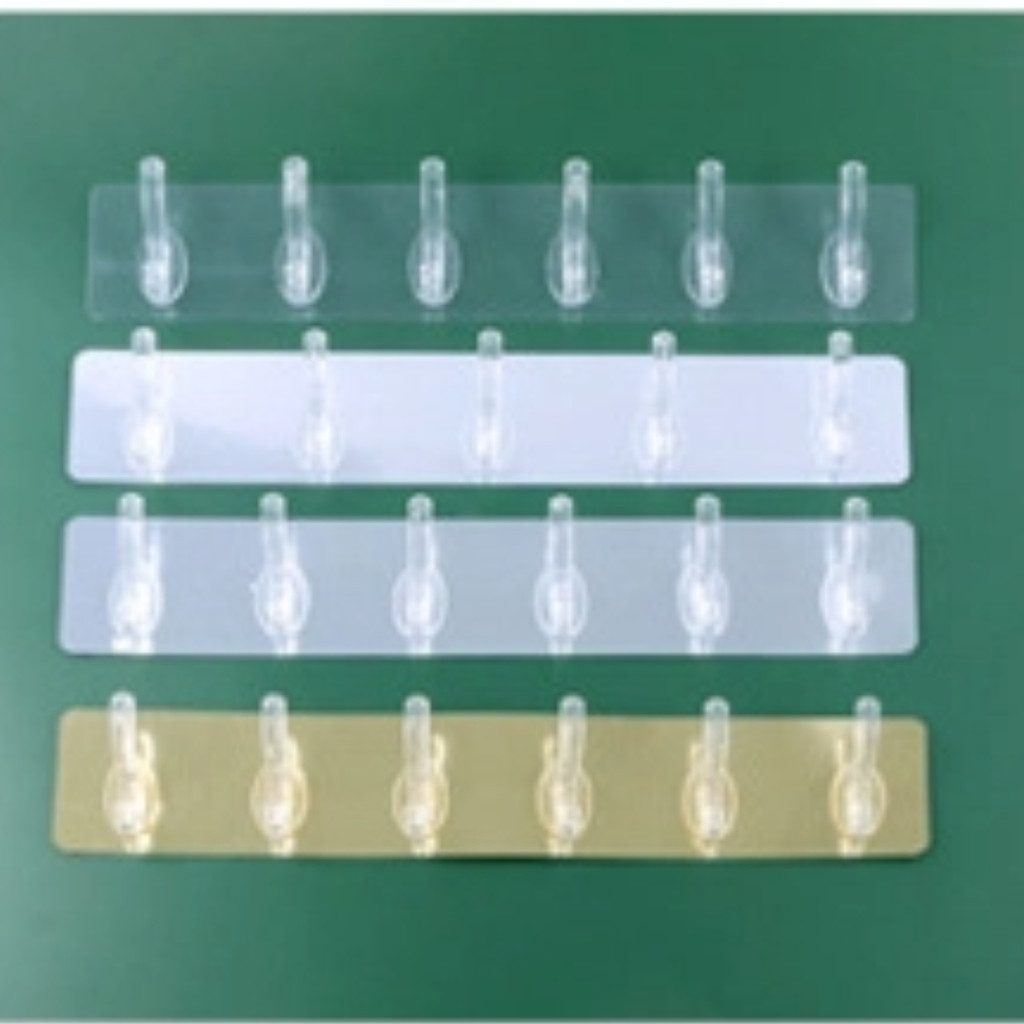 Bộ móc dính cho mũ và quần áo, chất liệu Acrylic, lý tưởng để treo theo hàng