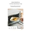 Món ăn gốm sứ Ins Lemon Cat dễ thương-Bowl có tay cầm, Chảo nướng, Bát súp lớn, Chảo nướng, Thích hợp cho gia đình