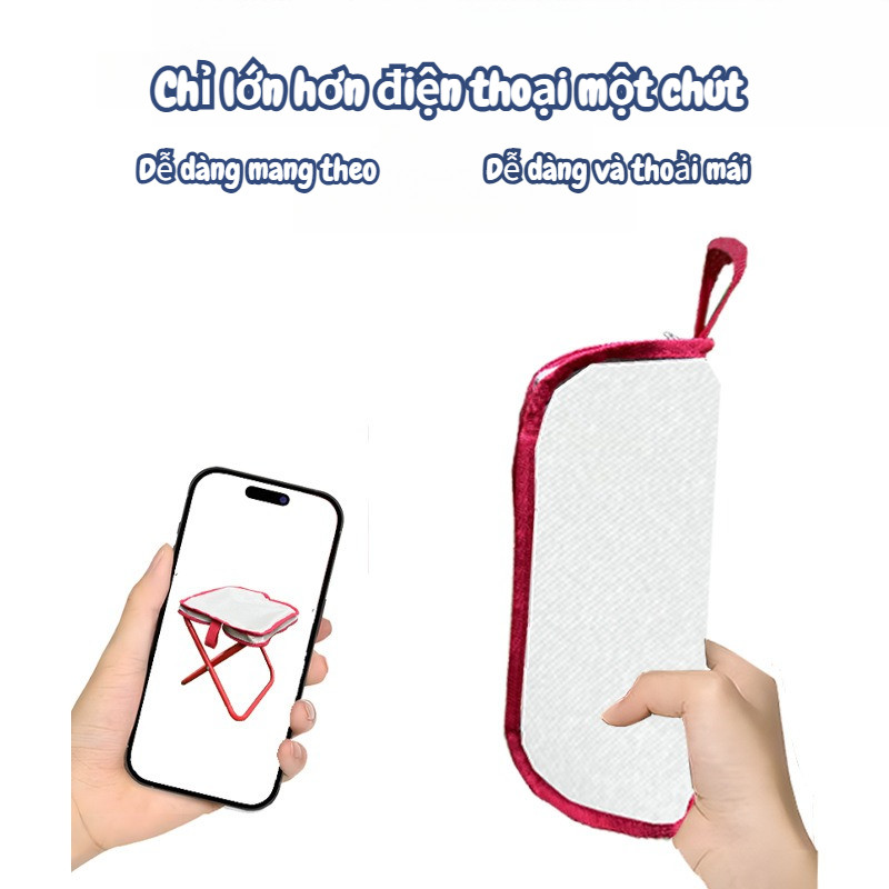 Ghế gấp ngoài trời，Ghế gấp di động，Ghế cắm trại dã ngoại，Ghế câu cá，GBền bỉ, chống thấm nước, dễ lau chùi