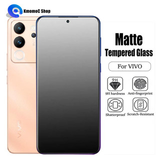 Kính Cường Lực Mờ Cho VIVO V70 Elite FE V60 V50 V40 V30 Lite V29e V27e V25 V25e V23 V23e IQOO 12 11 Z10 Z10x Z9 Z9x Z7 Z7x 4G 5G Tấm Bảo Vệ Màn Hình Mờ