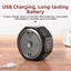 Hẹn giờ sạc USB ICUCKO, Octagon 1 / 3 / 5 / 15 / 30 / 60 / 90 phút Hẹn giờ xoay tự động, Màn hình LED đếm ngược tùy chỉnh di động Đồng hồ đếm ngược kỹ thuật số có thể điều chỉnh âm lượng để nấu ăn