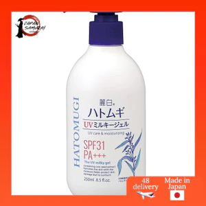 Reihaku Hatomugi UV Milky Gel White 250ml- Direct from Japan