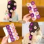 PYCOU 10 Chiếc Kẹp Tóc Hoa Nhân Tạo, Vải Nhẹ Hoa Cúc Kẹp, Kẹp Kim Loại Hoa Nhân Tạo Nhiều Màu Sắc Hoa Hướng Dương Kẹp Tóc Tạo Kiểu Tóc
