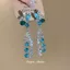 Châu Âu Mỹ Kim Cương Đính Hoa Giọt Nước Bông Tai Bộ Cổ Điển Thời Trung Cổ Trang Sức Nhẹ Sang Trọng Cao Cấp Trang Sức Nữ 2026-6-11