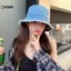 KUZHEN Nồi Mũ Denim Mũ Nữ Ngư Dân Mũ Chống Nắng Che Mặt Đa Năng HOT