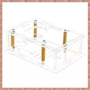 Cho 5 Vỏ Acrylic Vỏ Bảo Vệ Trong Suốt Cho Pi 5 Dễ Dàng Lắp Đặt Dễ Dàng Sử Dụng (R F C V)