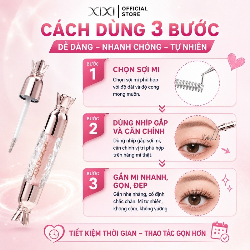Xixi Nhũ Mắt Lỏng Ánh Sáng Lấp Lánh Tự Nhiên Dễ Tán Bám Lâu Tôn Mắt Xinh Không Trôi Suốt Ngày D735