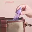 Bộ 7 Chai Nhỏ Giọt Mini Di Động Có Thể Đổ Lại 1 / 2 / 3 / 5ml Lọ Thủy Tinh Màu Macaron Trống Có Thể Tái Sử Dụng Hộp Đựng DIY