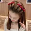 AqToCna Floed Bangs Kẹp Tóc Mũ Nữ Dễ Thương Barrettes Hairgrip Bện Kẹp Tóc Phụ Kiện Tóc AqToCna