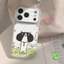 Ốp Lưng Cặp Đôi Dễ Thương Cho OPPO A98 A96 A80 A60 A79 A78 A77 A76 A58 A57 A56S A54S A95 A94 A92 A9 A74 A73 A72 5G 4G Vỏ Da PU Hoạt Hình Chó Mèo Con Vỏ Điện Thoại Mềm