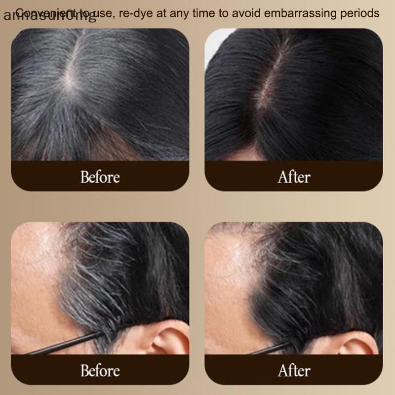 AA 2 Trong 1 Cây Thuốc Nhuộm Tóc Sti Withb Nâu Lâu Dài Tạm Thời Tô Màu Tóc Trắng Tóc Bút Hairline Có Thể Giặt VN