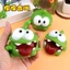 1 Chiếc Nhựa Hoạt Hình Ếch Squeaky Búp Bê Cho Trẻ Em Giả Vờ Chơi Trò Chơi Và Phòng Ngủ Dễ Thương Trang Trí Màn Hình Hiển Thị