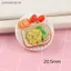 SRVN 6 Chiếc Mini Dim Sum Đĩa DIY Phong Cảnh Thu Nhỏ Trang Trí Sân Vườn Cổ Tích Phụ Kiện Đồ Trang Trí Nhà Búp Bê.
