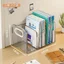 Để Bàn Bookend Bookshelf Acrylic Trong Suốt Sinh Viên Sách Hộp Bảo Quản Để Bàn Giá Để Đồ Hình Sách Giá Tập Tin LC9S