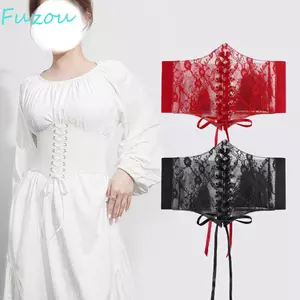 FUJIOU Ren Corset Đai Thời Trang Giảm Béo Cơ Thể Thắt Lưng Đầm Thắt Lưng Trang Phục Nữ Eo Corset