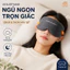 bịt mắt ngủ 3d chống ồn che sáng dày ôm mắt thoáng khí ngủ trưa du lịch đeo êm mềm